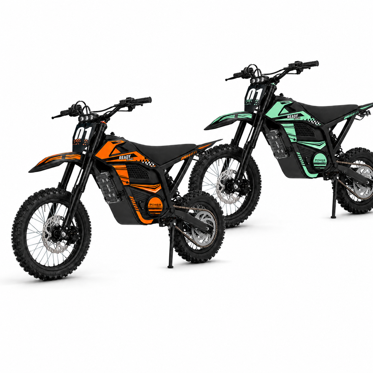 UpGoing D48 + D60 Electric Dirt Bike Combo